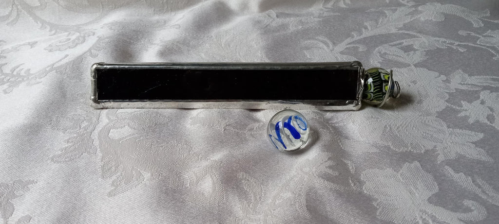 Van Gogh Black Sparkle Marble Scope with Handmade marble
