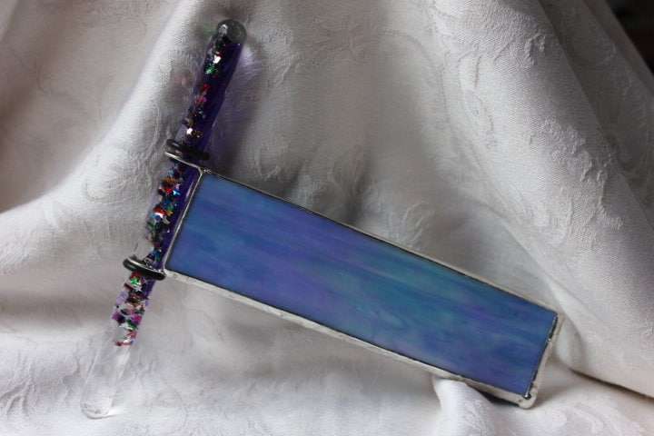 Blue Iridescent with Purple Oil Wand Scope