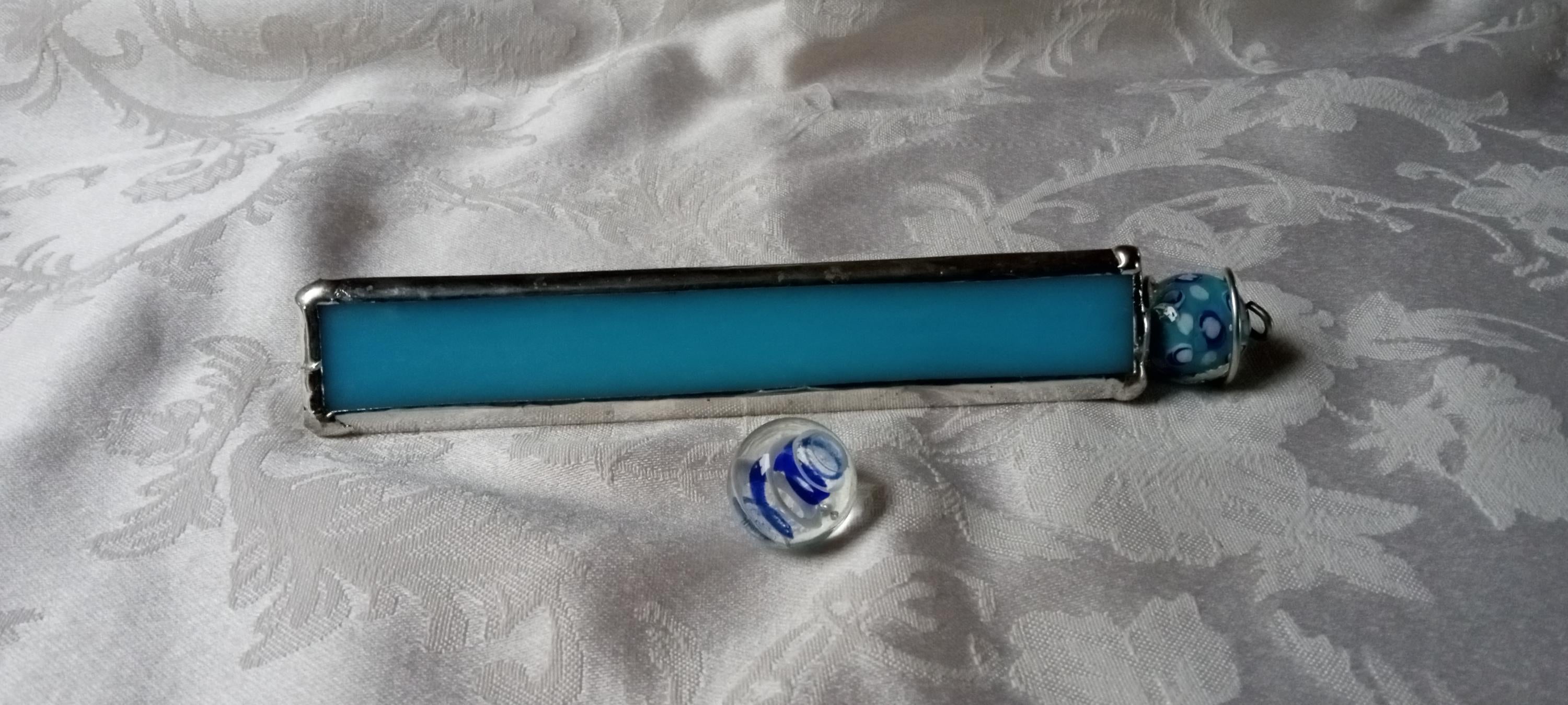 Sky Blue Marble Scope with Handmade marble