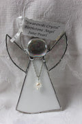 June Crystal Stained Glass Angel