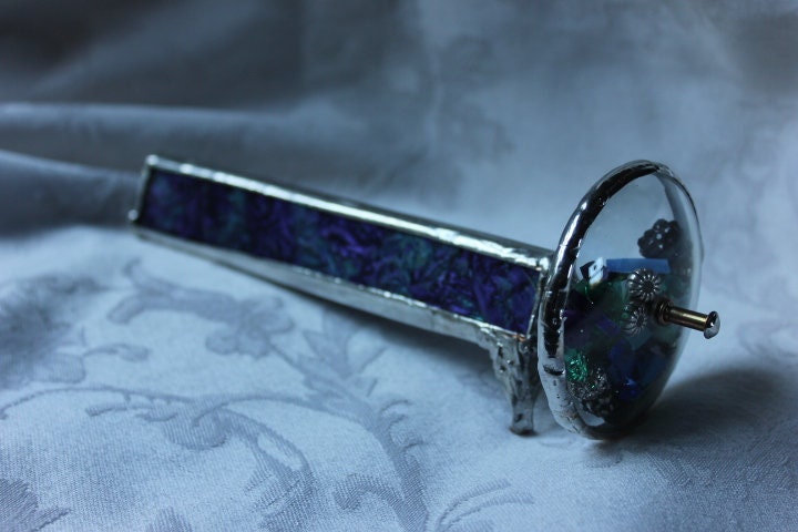 Van Gogh Violet/Bluegreen Kaleidoscope