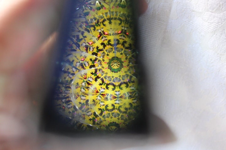 Iridescent Blue Oil Wand Scope with extra wand