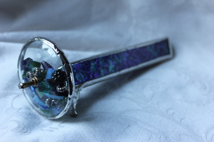 Van Gogh Violet/Bluegreen Kaleidoscope