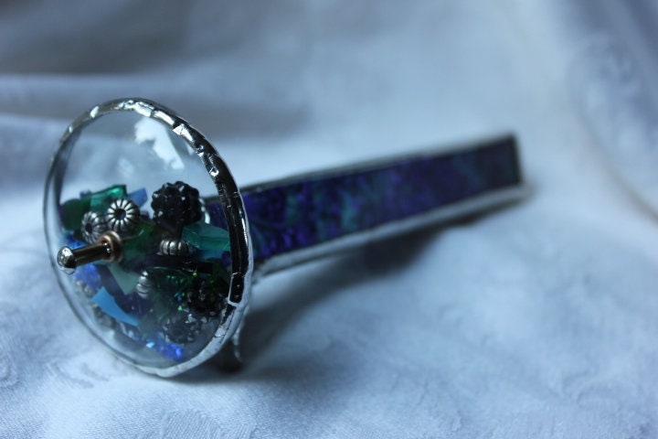 Van Gogh Violet/Bluegreen Kaleidoscope