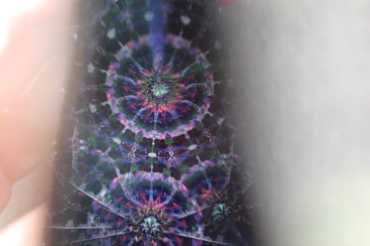 Blue Iridescent with Purple Oil Wand Scope