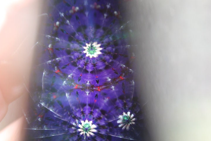 Blue Iridescent with Purple Oil Wand Scope