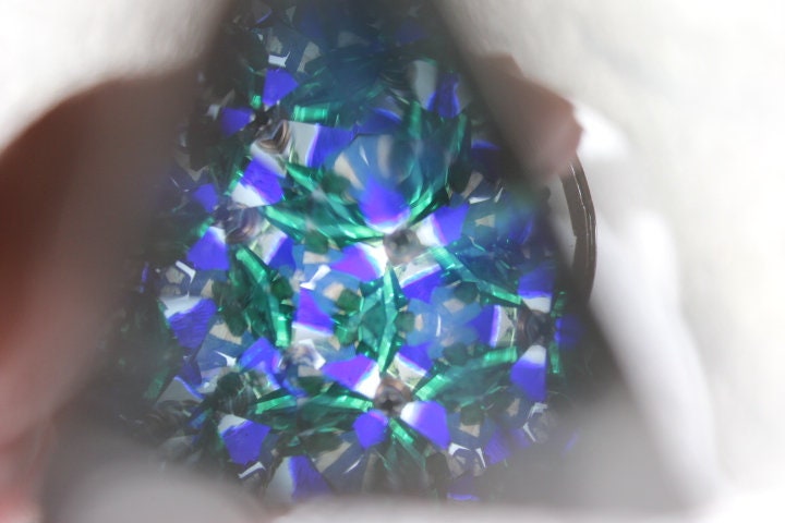 Van Gogh Blue/Green Kaleidoscope