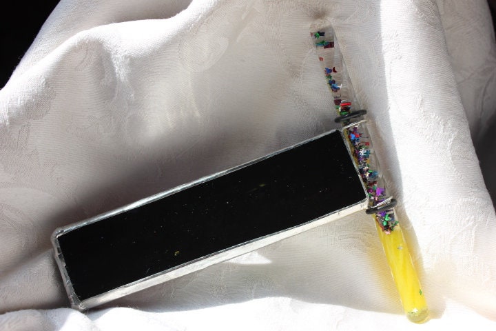 Black Oil Wand Scope with Yellow Wand