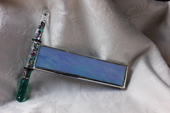 Sky Blue Iridescent Oil Wand Kaleidoscope