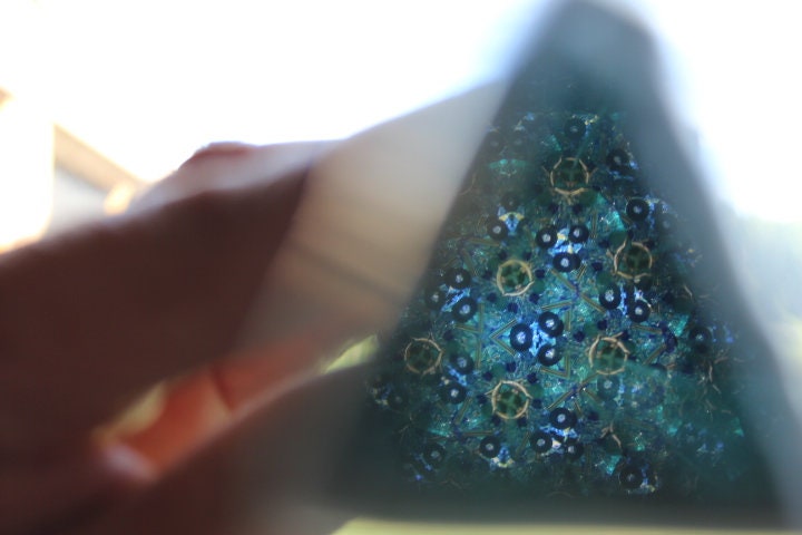 Electric Blue Kaleidoscope