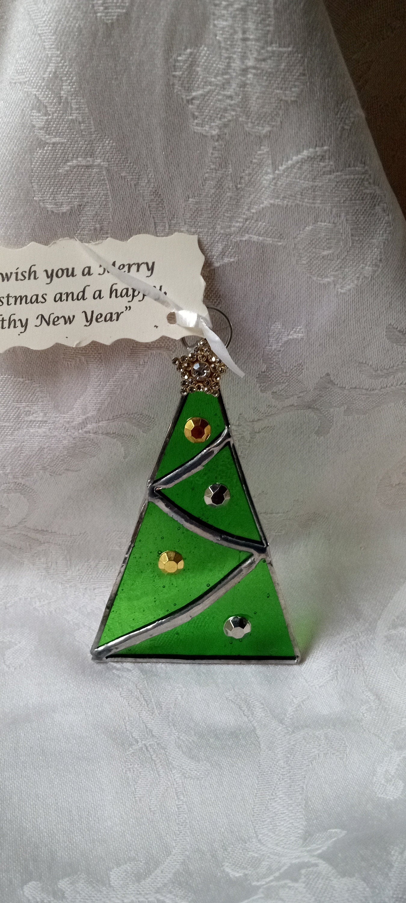 Stained Glass Christmas Tree