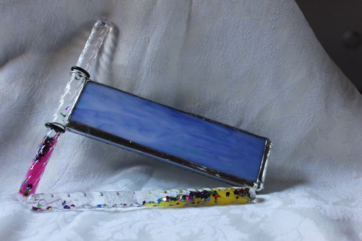 Iridescent Blue Oil Wand Scope with extra wand