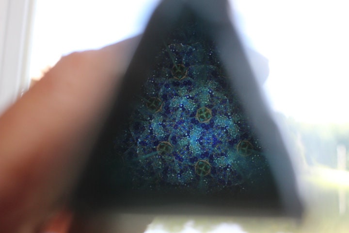 Electric Blue Kaleidoscope